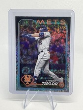 2024 Topps Tyrone Taylor Silver Speckled Foil #455 /265 (825)