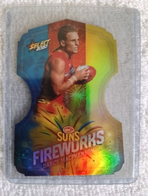 Darcy Macpherson Gold Coast 2020 Select Footy Stars Fireworks FDC67 100/210