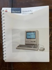 Apple Macintosh Plus Owner's Guide User Manual 030-1242-A. Sealed. 2