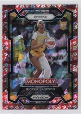 2024 Panini Prizm Monopoly WNBA Free Parking Prizm Rickea Jackson #63 0a21