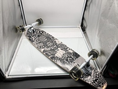 Street Surfing Kicktail Rumble Longboard 36''   Cruiser mit ABEC-9 & PU-Rollen