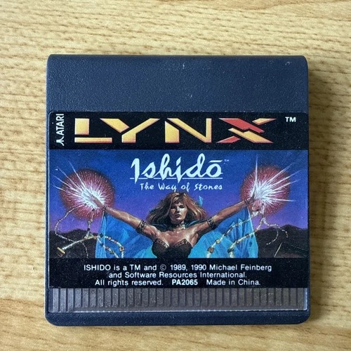 New ListingIshido: The Way of Stones (Lynx, 1991) Atari Cartridge