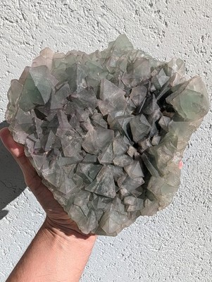 schöne Großstufe Fluorid, aus Ping Wu (Prov. Jiang Xi, China), Kristalle, Deko