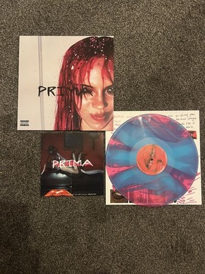 Adéla Adela Prima Blood Records Pink Glitter Blue Vinyl LP New /3000
