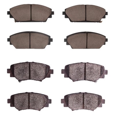 For Mazda 3 Sport 14-15 Disc Brake Pad Set DFC 5000 Advanced Ceramic Front &
