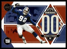 2022 Panini Legacy Decade of Dominance Michael Strahan New York Giants #DD-12