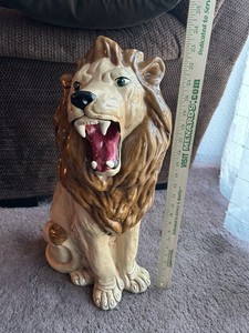 Vintage Ceramic Lion | eBay