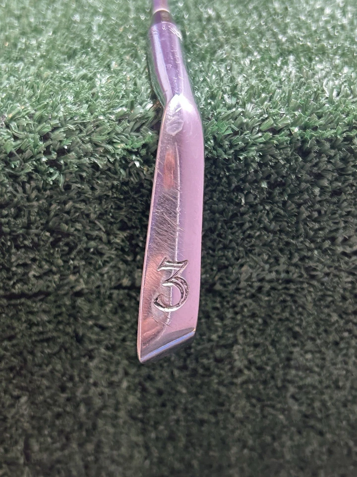 HB Power Bilt LEVELUME Single (3) Iron ~ Right RH ~ Steel STIFF ~ 37.5" ~ VTG! - Image 2 of 4