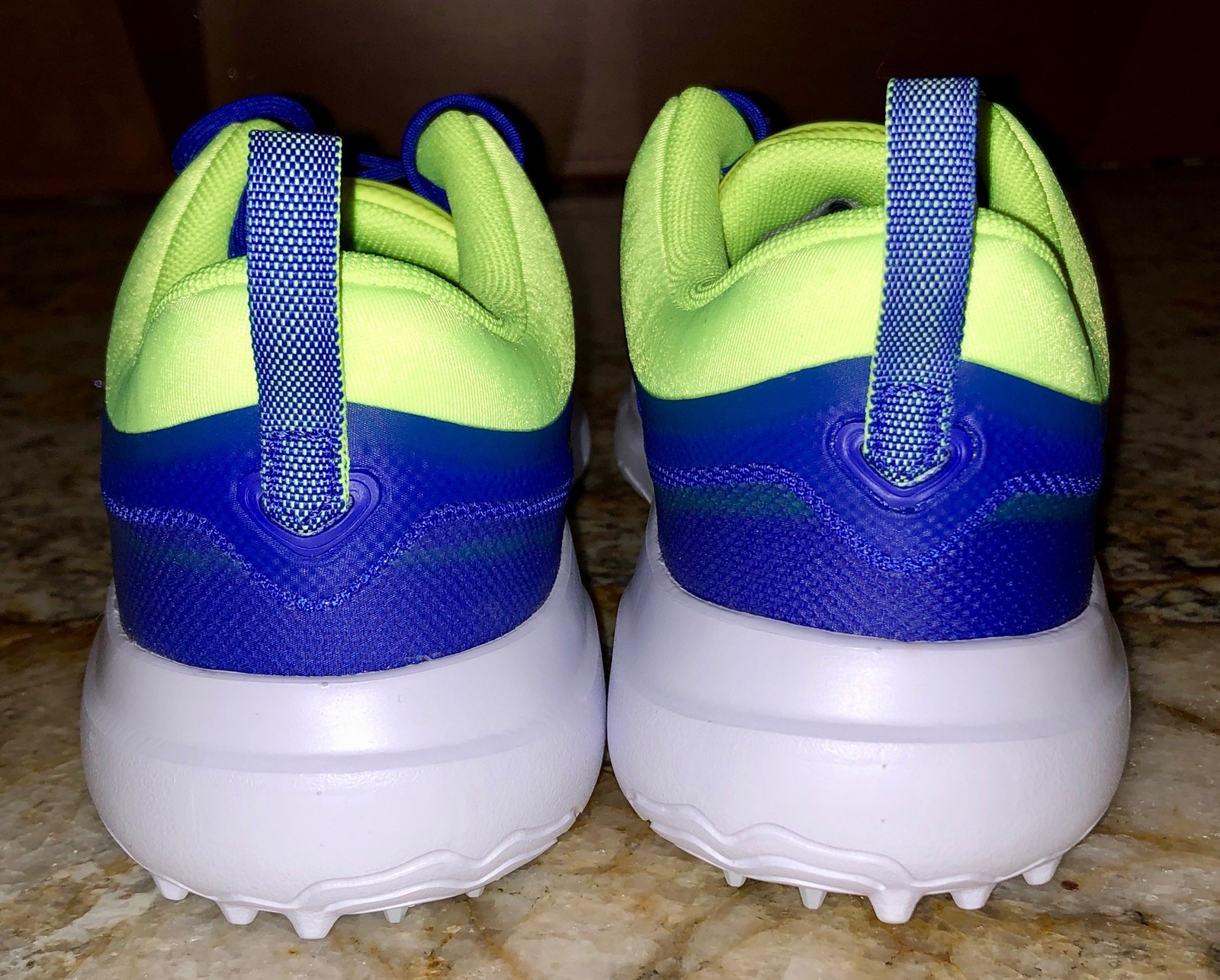 NIKE Akamai Cobalt Blue Volt White Silver Golf Shoes NEW Ladies Womens Sz 6 thumbnail 5