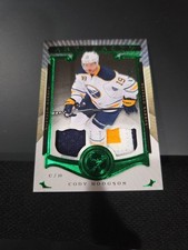 15-16 UD Upper Deck Artifacts  Cody Hodgson  #42/75  Jersey-Patch 
