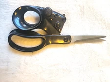 Laser Guided Sewing Scissors Fabric Cutter Straight Line Crafting Cutting Tool