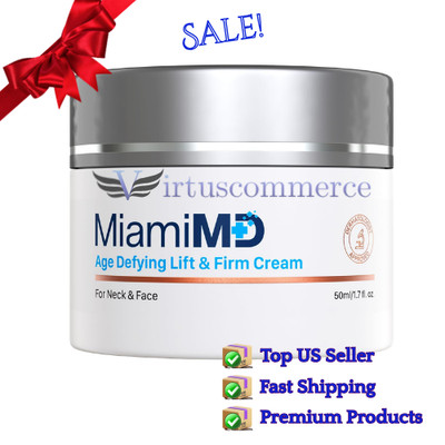 Authentic - Miami MD Age Defying Lift & Firm Cream For Neck & Face 50ml/1.7oz