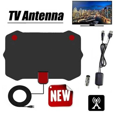 Hdtv Antenna Best 5600 Mile Long Range Lesoom Indoor Tv Digital HD 4K