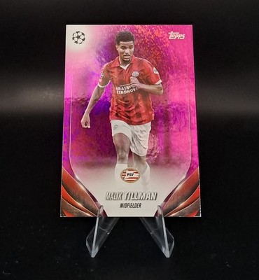 Topps UCC Flagship 2023-24 Malik Tillman Pink Parallel PSV Eindhoven