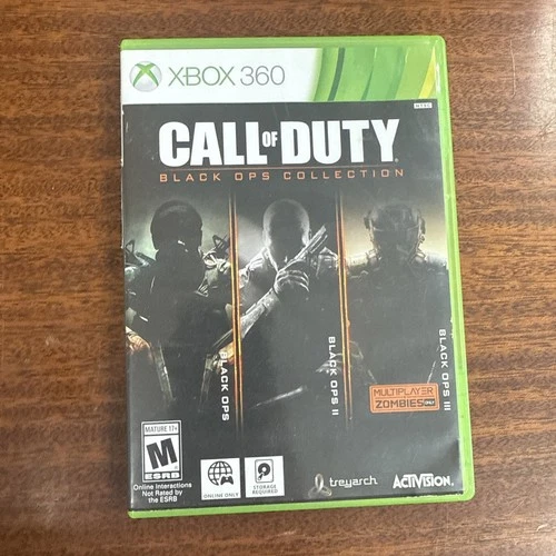 Activision Call of Duty: Black Ops Collection NTSC-U/C Zombies Xbox 360