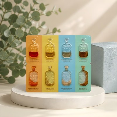 8 pcs Kayali Eau De Parfum Sample collection .6ml each sample size