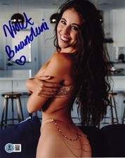 Hot Sexy Violet Brandani Signed 8x10 Photo Adult Star Autograph Beckett Hologram