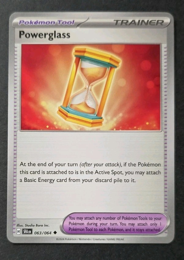 Powerglass 063/064 Uncommon Shrouded Fable Pokemon TCG - Pack Fresh Near Mint NM