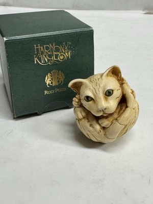 Harmony Kingdom ICE Exclusive HOMER  Roly Poly Box Cat Artist Signed