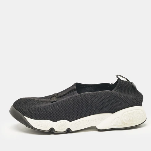 Baskets à enfiler Dior noires maille fusion pointure 36,5