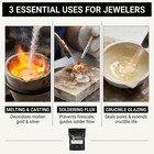Borax Jewelers Grade 1lb Powder Flux for Melting Silver Gold Crucible Glazing — photo 4