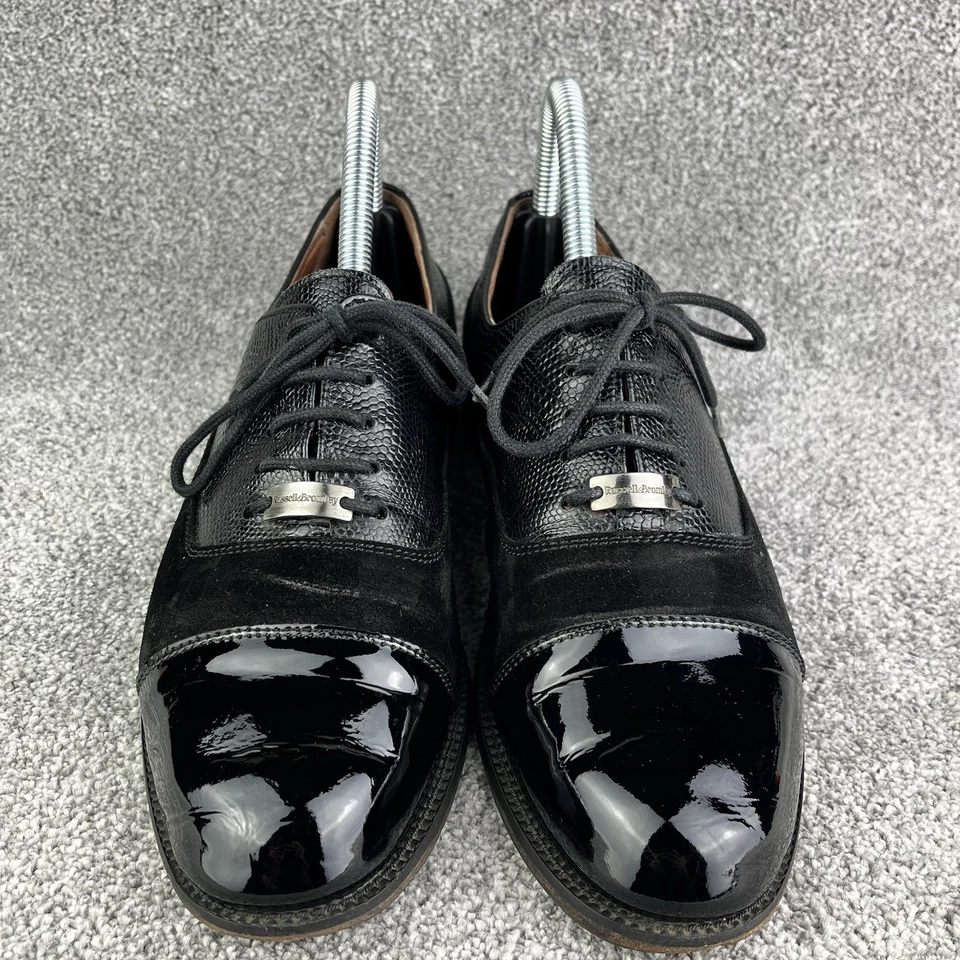 Russell & Bromley Abacrombie Black Multi Lace Up Oxford Shoes Size EU 38 UK 5 - Image 3 of 4