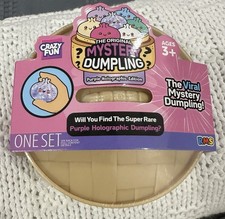 Crazy Fun RMS Mystery Dumpling Purple Holographic Edition Blind Pack Squishy NEW
