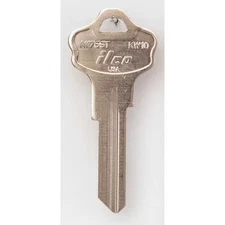 Kaba Ilco A1176st-Kw10 Key Blank,Brass,Type Kw10,6 Pin,Pk10