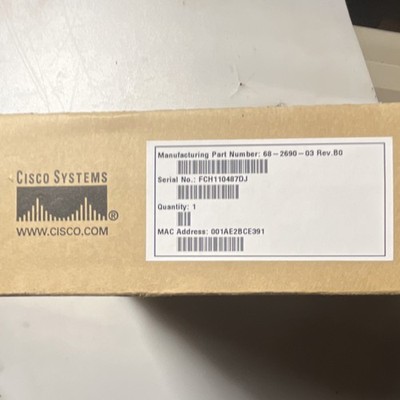 Cisco 7940 IP Phone VoIP System Ethernet RJ-45 2-Line Speakerphone
