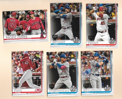 2019 Topps Update Series 150th ANNIVERSARY STAMP YOU Pick Your Player #US1-U300