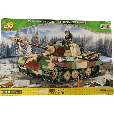 COBI Cobi Historical Collection PzKpfw VI Ausf B Konigstiger # 2540 NEW DMG PKG