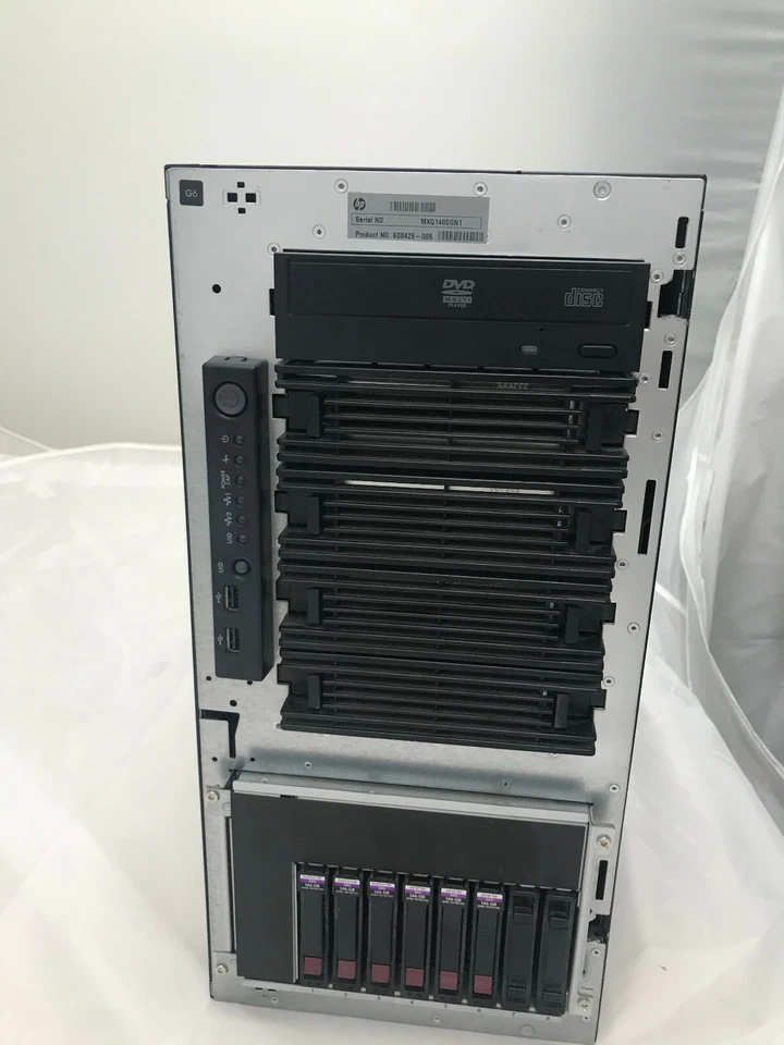 HP ProLiant ML350  (E5-5620) Server Gen 6 - Image 3 of 4