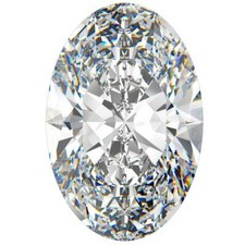 0.70 CT. Genuine Oval Cut SI1 clarity E Color Diamond. GIA certified 3571.43 per carat