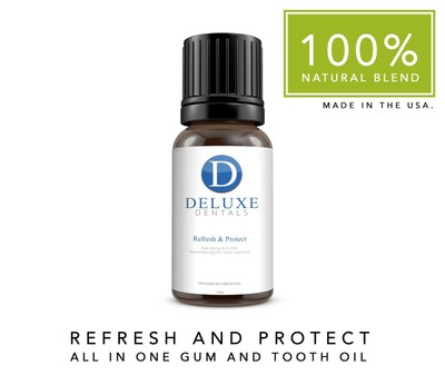 Deluxe Dentals schnell wirkende reine botanische Öle Heilmittel für Zähne und Zahnfleisch