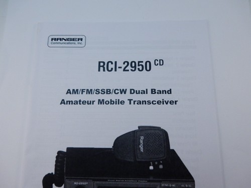 Ranger RCI-2950 cd User Manual Original - Picture 2 of 4