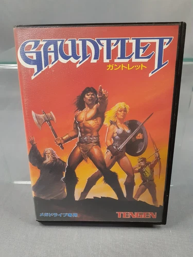 SEGA MEGADRIVE MEGA DRIVE MD Gauntlet NTSC-J Japanese Version Boxed 