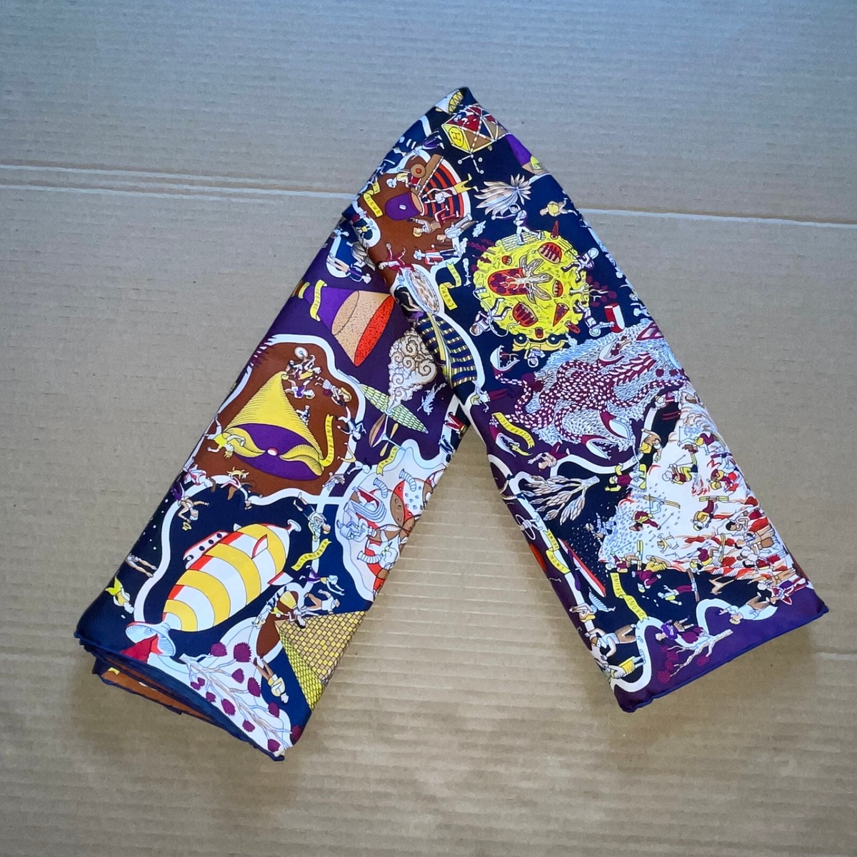 Hermes Silk Scarf Carre 90 Exposition Universelle | eBay Hermes Silk Scarf Carre 90 Exposition Universelle | eBay