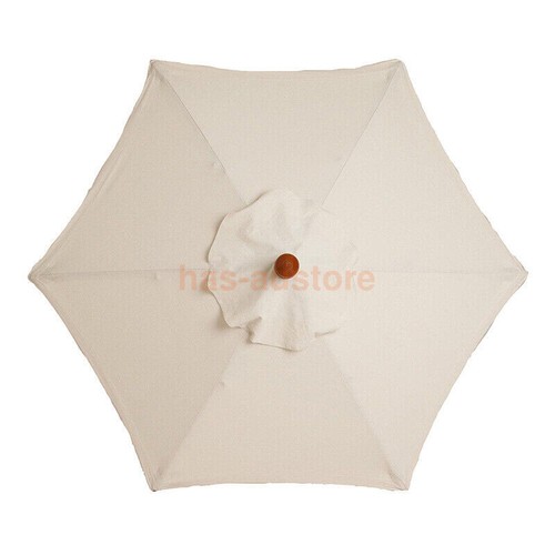 2/2.7/3m Replacement Garden Parasol Canopy Cover 6/8Arm Umbrella Sunshade Tents - Picture 11 of 34