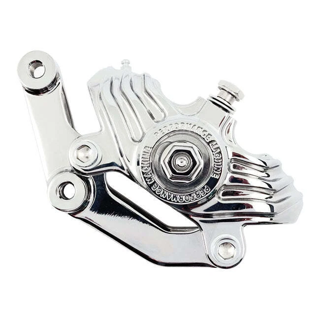 Performance Machine Moto Vintage Caliper Bracket Front Left Chrome - 11.5 Inch - Image 2 of 2