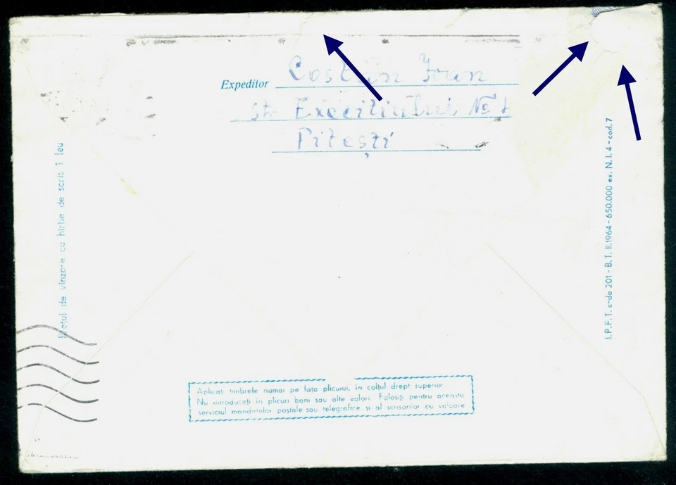 1964 Mariposa, Mariposa, Montaña Apolo (Parnassius Apollo), Rumania, cubierta Foto 2 de 2