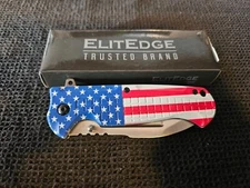 US State Flag Folder ABS Liner Lock