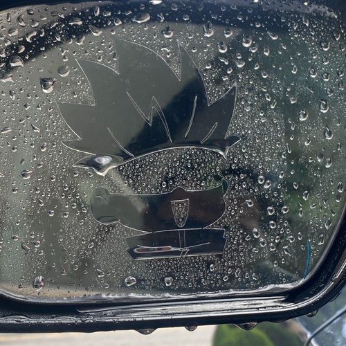 GoJo Customized JJK transparent decal Anti-fog Rainproof side mirror decals - Picture 2 of 5