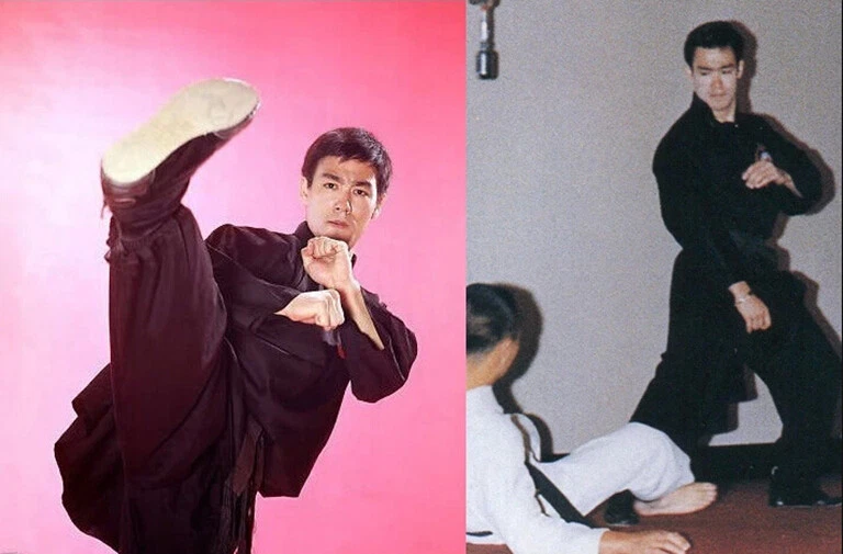 Pantalones chinos Wing Chun Kung Fu Artes Marciales Pantalones Disfraz Vestido Algodón Deporte Foto 4 de 4