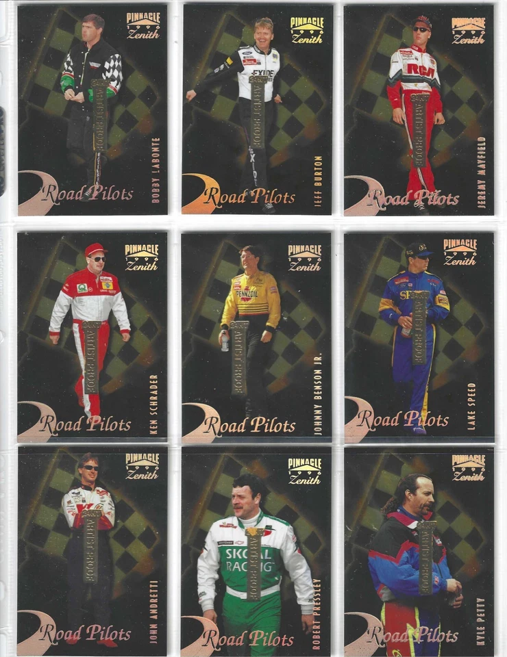 *1996 Zenith 24K ARTIST PROOF GOLD-# 81 Kenny Wallace--ONE CARD ONLY!* - Image 4 of 4