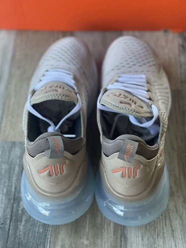 Nike Air Max 270 White Brown Khaki Cream Black Orange DZ4396-200 Mens Size 8 | eBay