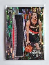 🏀2015 Totally Certified Fabric of the Game Jersey Camo /25 Pat Connaughton Rc🏀
