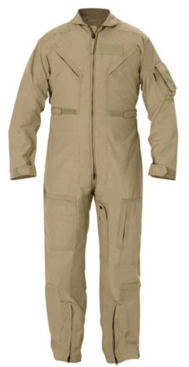 USGI Meta/Para ARAMID CWU-27/P Tan Flight Suit NSN 8415-01