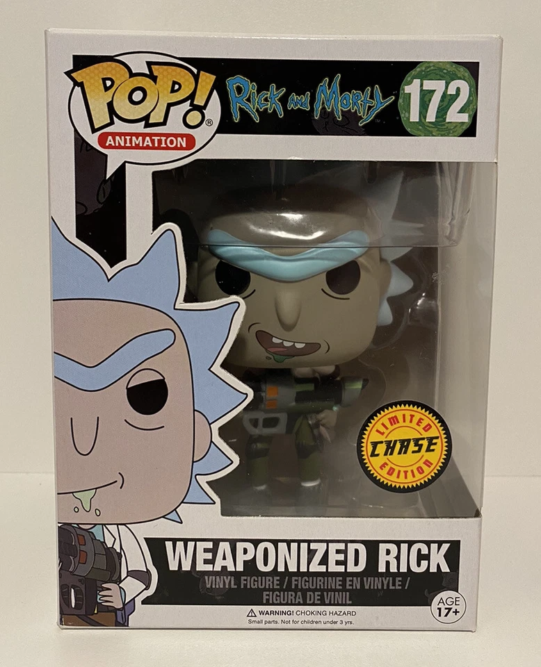 Weaponized Rick Chase #172 Funko Pop! Vinyl Rick and Morty Foto 2 de 3