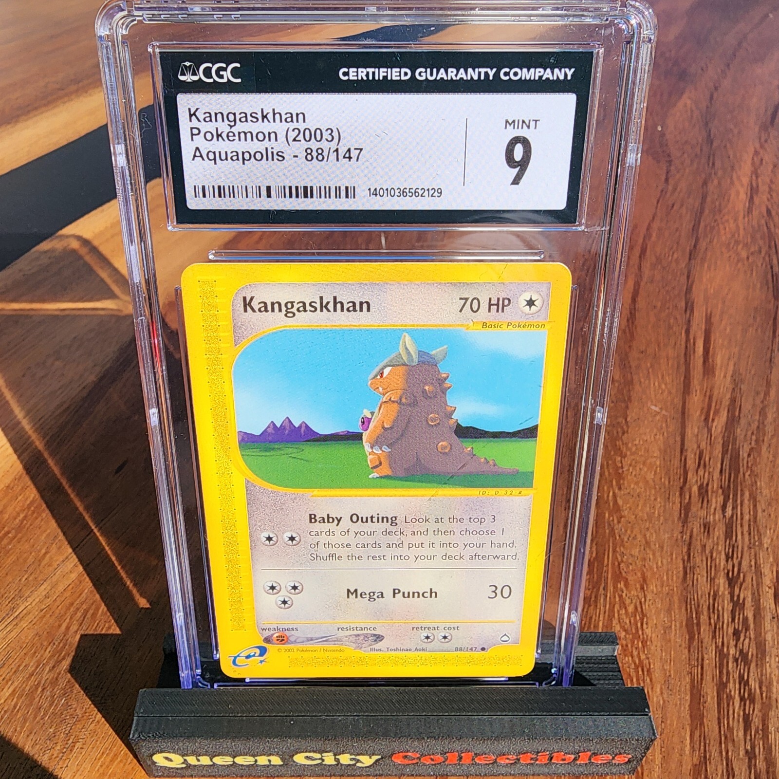 CGC MINT 9 Kangaskhan Pokemon 2003 Aquapolis 88/147