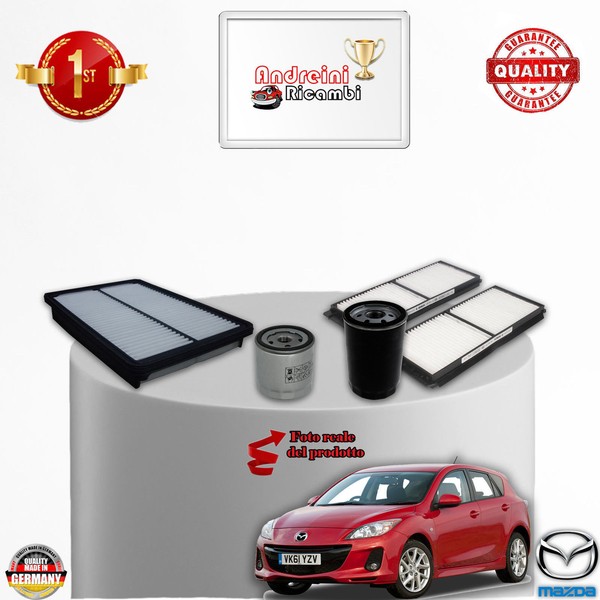 Inspektionskit Filter Mazda 3 Ii 2.2 Cd 110KW 150CV Von 2013->-image